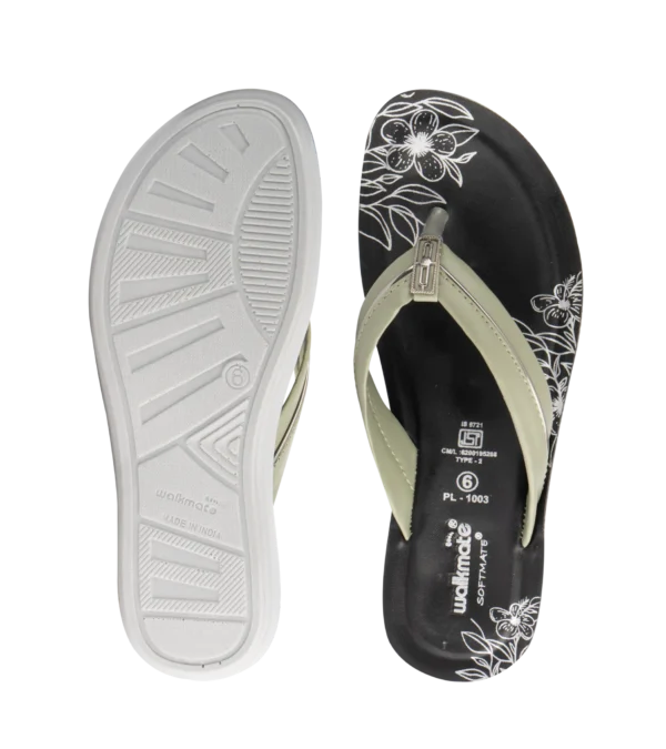 Women's Green V Strap-Art No.PL-1003 - Image 3