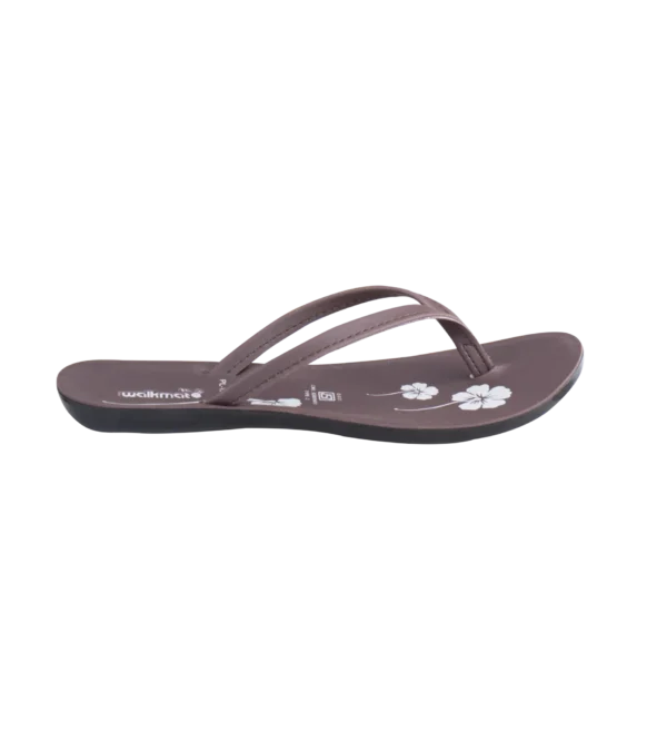 Women's Brown V Strap-Art No.1031 - Image 2