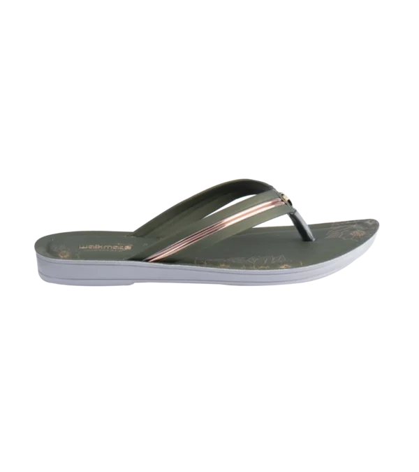 Women's  Green V Strap-Art No.PL-1033 - Image 2