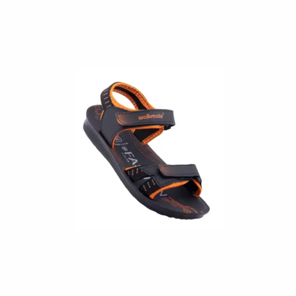 Boy's Blue & Orange Sandals-Art No. 1050