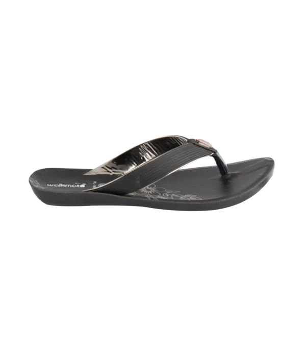 Women's Brown and Black V Strap-Art No.PL-1467 - Image 2
