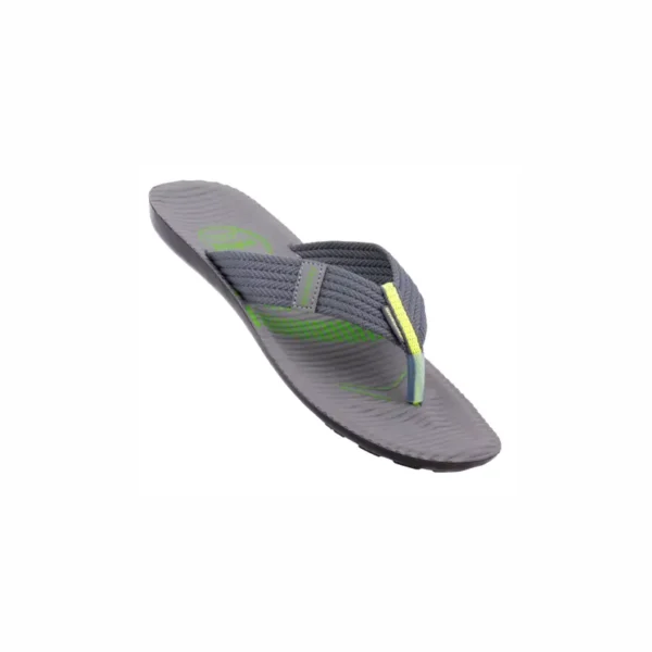 Men's Grey  & Blue Casual V Strap-Art No. 51
