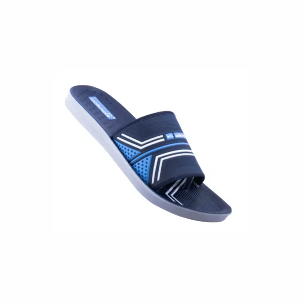 Mens Black & Blue Sliders-Art No. 623