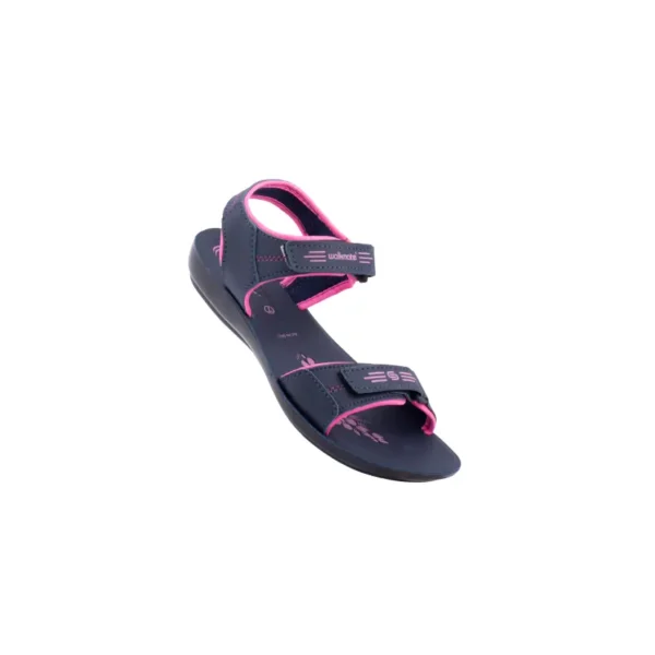 Women's Blue & Grey Sandals-Art No. 9403