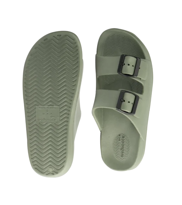 Mens Grey,Black and  Green Eva Footwear -Art No.7020 - Image 3