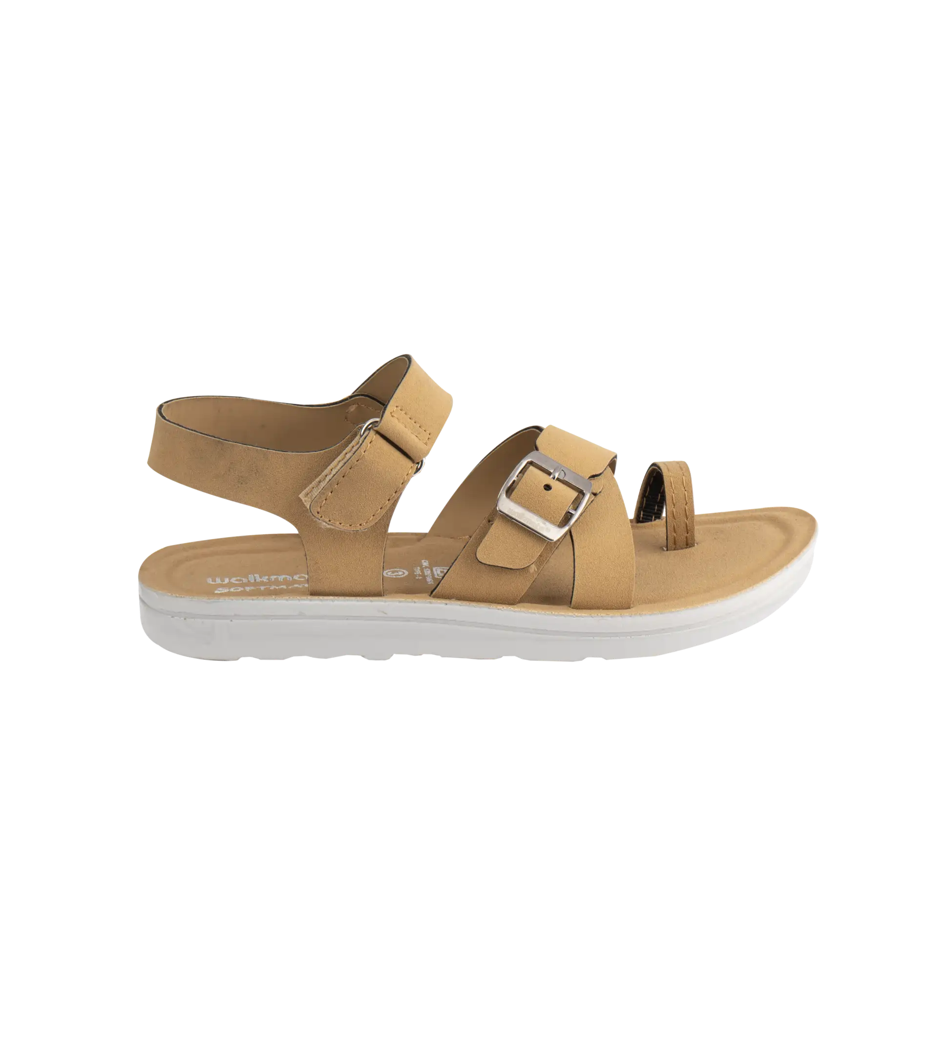 Girl's  Forest Green/Purple/Beige/Aqua Blue Sandals-Art No. 2350 - Image 2