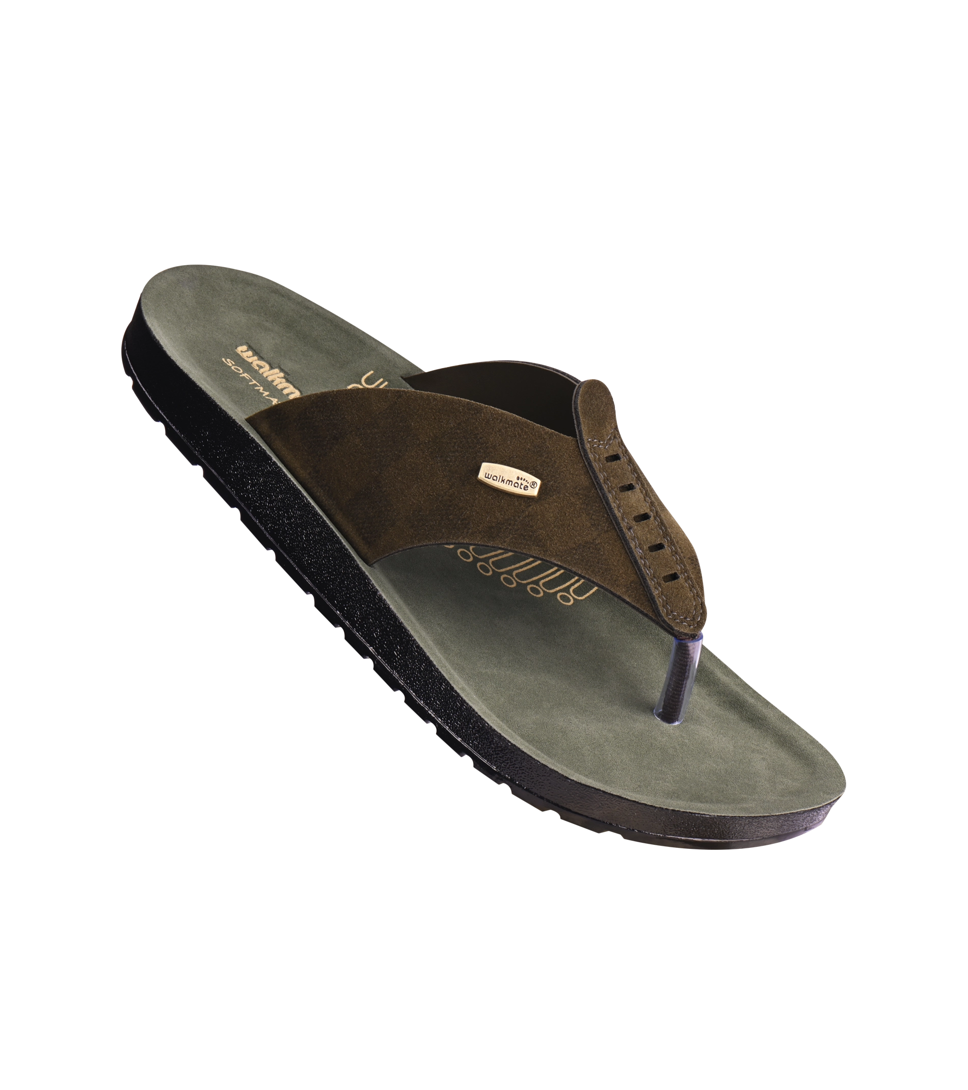 Men's Green and Black V Strap-Art No.PG 5049