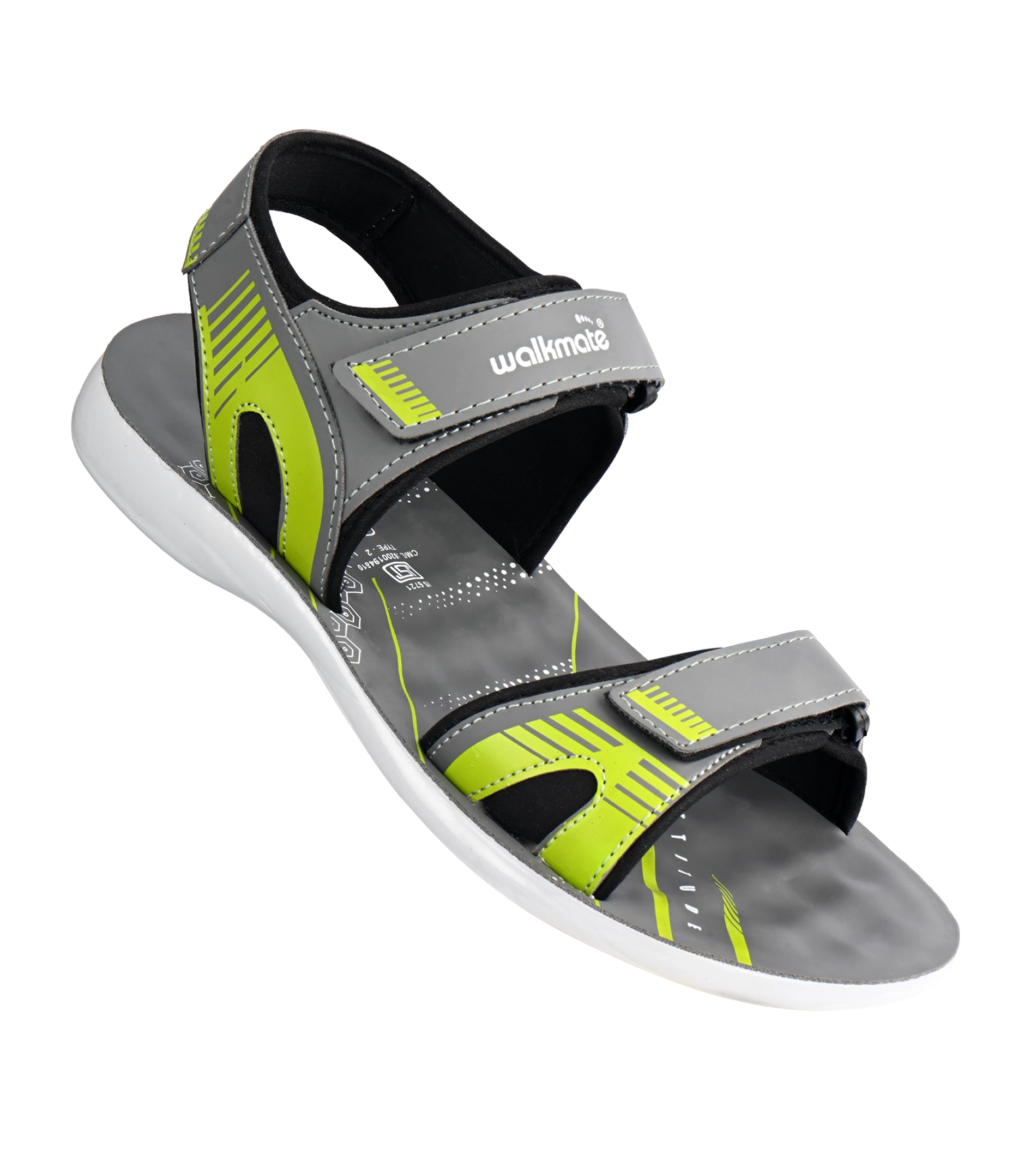 Men's Grey Sandal-Art No PS 7037