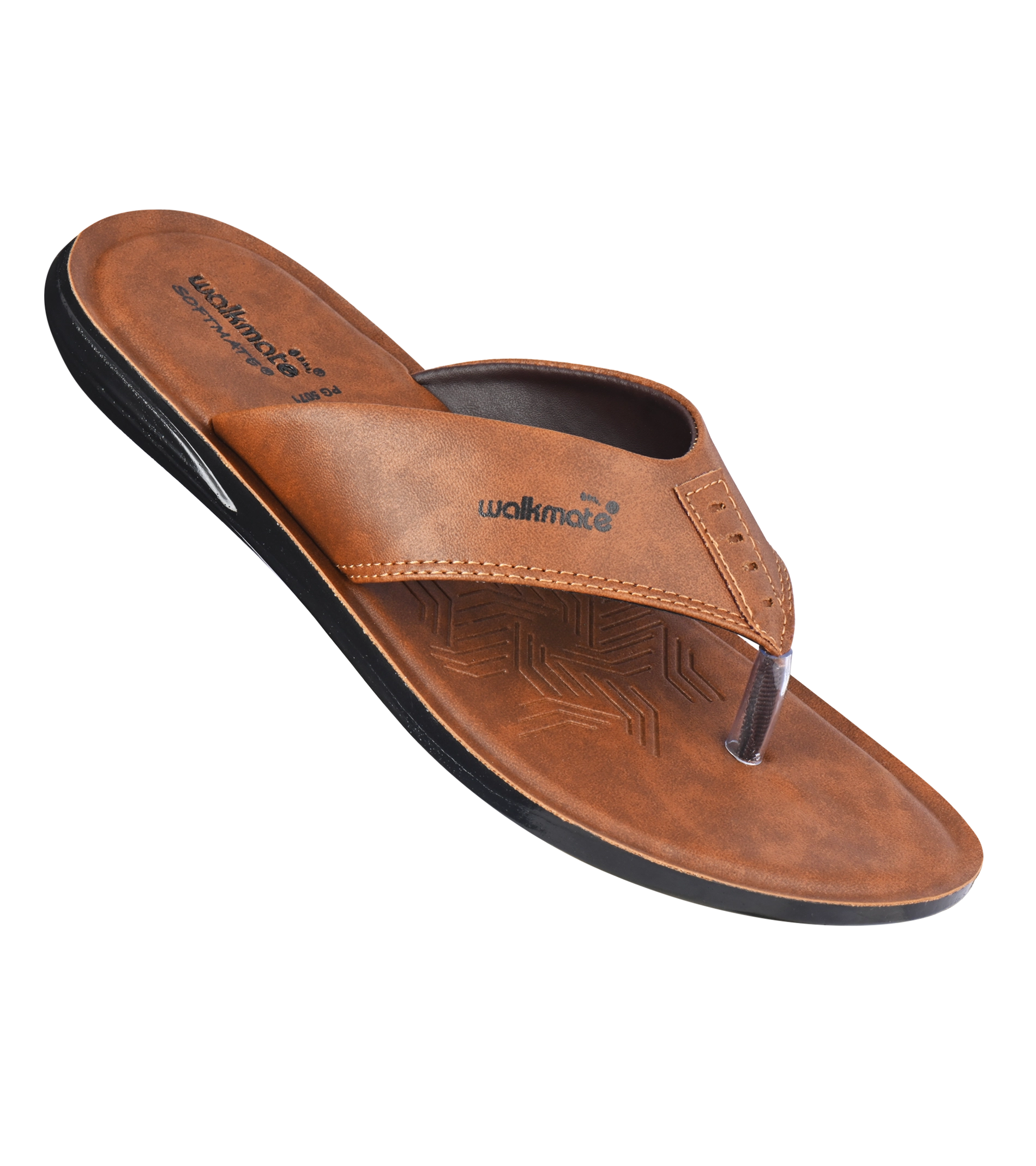Walkmate Boy's camel and brown vstrap -Art No. PK 5071